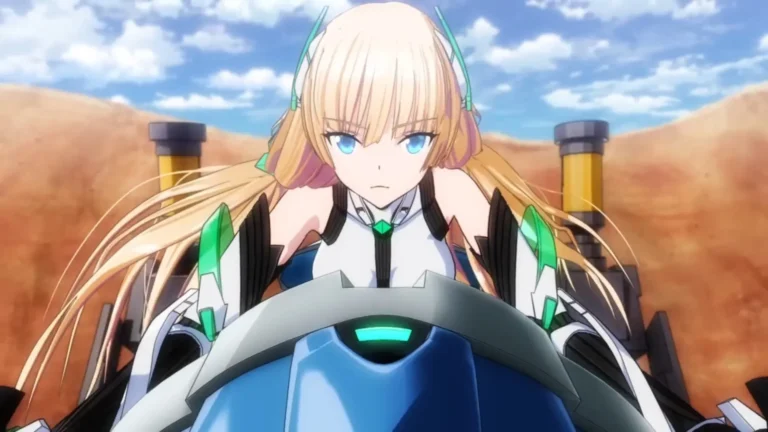 Artwork do personagem Angela do jogo Expelled from Paradise