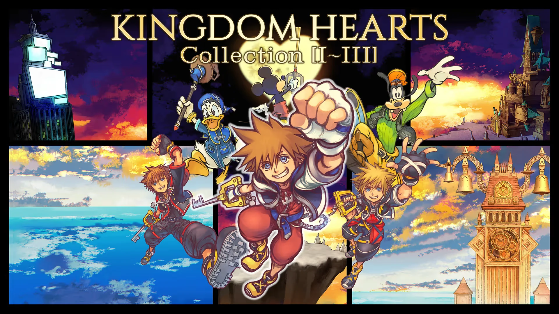 Capa do Kingdom Hearts Collection
