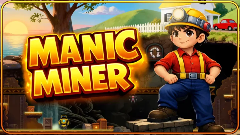 Capa do jogo Manic Miner