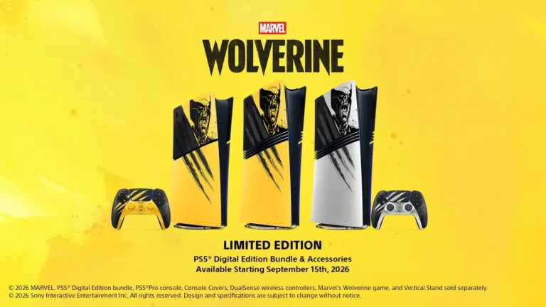 PS5 versão especial Battle Yellow