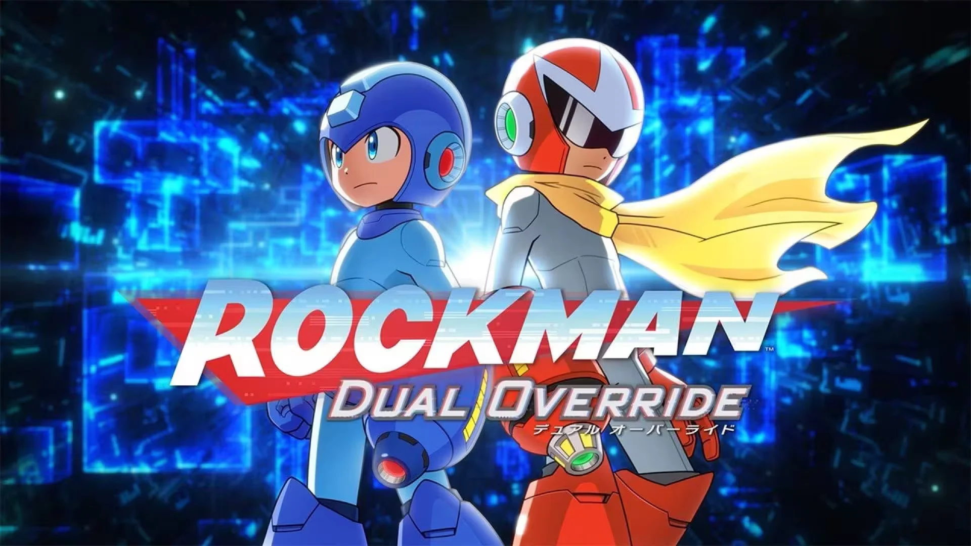 Capa do jogo Mega Man Dual Override