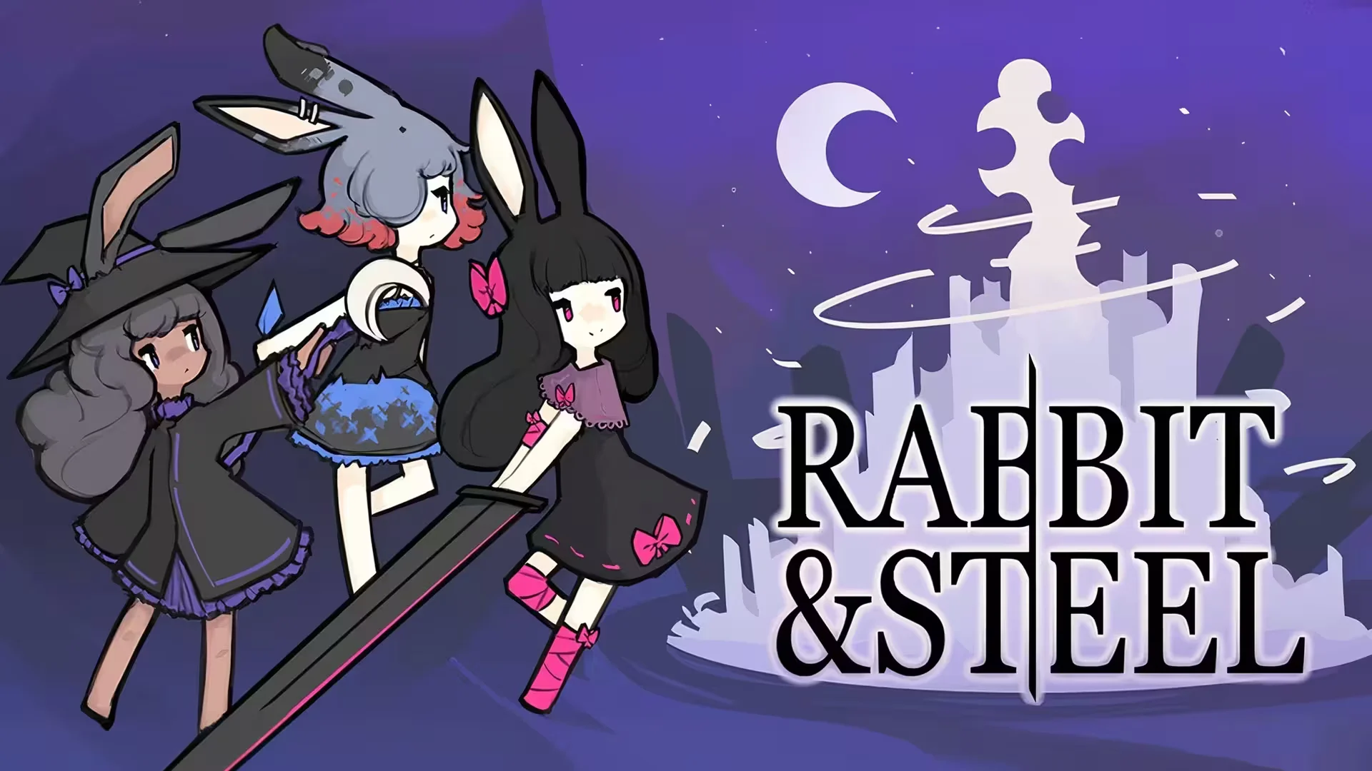 Rabbit & Steel durante uma batalha cooperativa contra um chefe