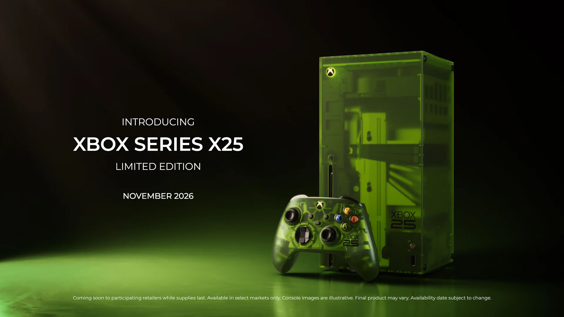 Xbox Console 25 anos