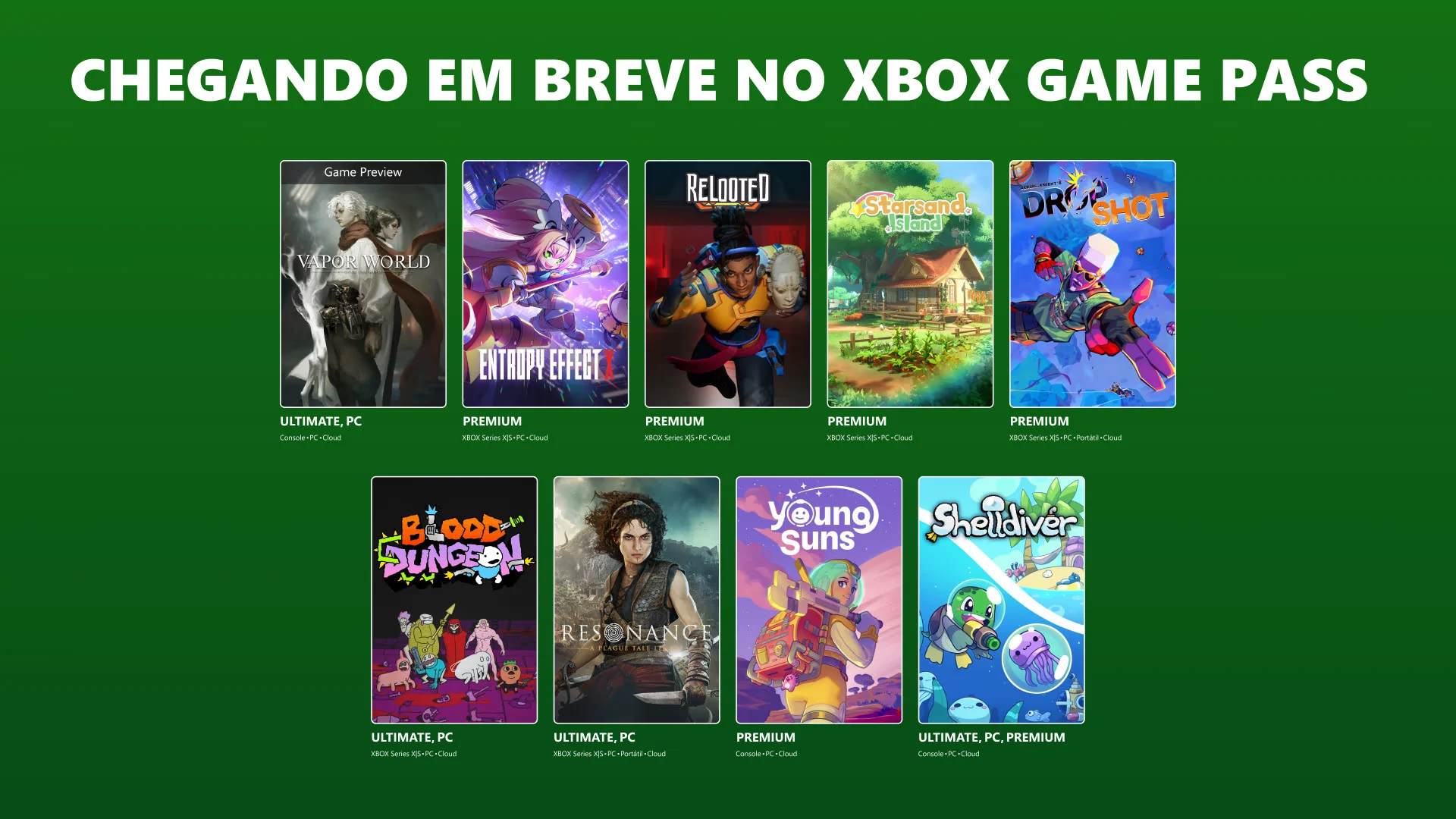 Jogos do Xbox Game Pass de Agosto de 2026