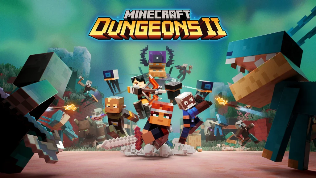 Minecraft Dungeons II chega amanhã com mundo interconectado e nova dimensão The Sift