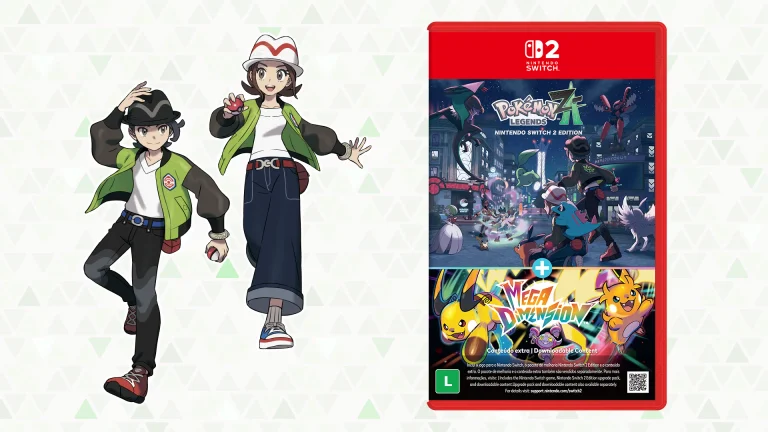 Pokémon Legends: Z-A terá edição física com Mega Dimension no mesmo cartucho